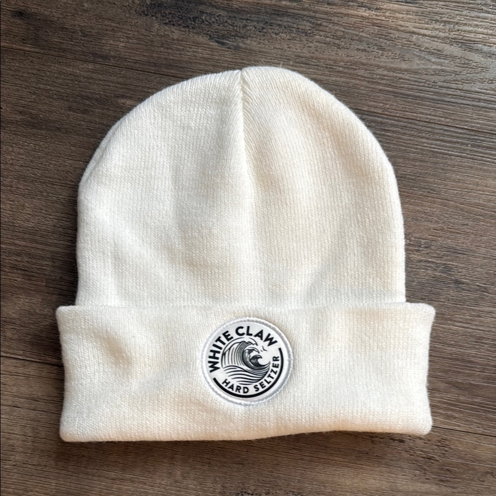 White Claw Beanie Hat